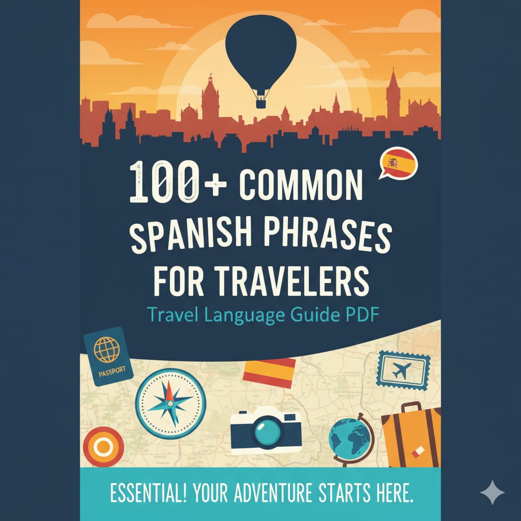 100+ Common Spanish Phrases for Travelers | Travel Language Guide PDF